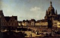 View Of The New Market In Dresden urban Bernardo Bellotto